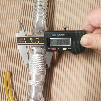 Tyč na činky – čistá oceľ, elektroplátované konce so závitom, predĺžený dizajn, značka Fluctuation, Špecifikácia 42