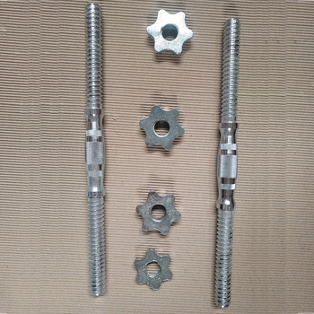 Tyč na činky – čistá oceľ, elektroplátované konce so závitom, predĺžený dizajn, značka Fluctuation, Špecifikácia 42