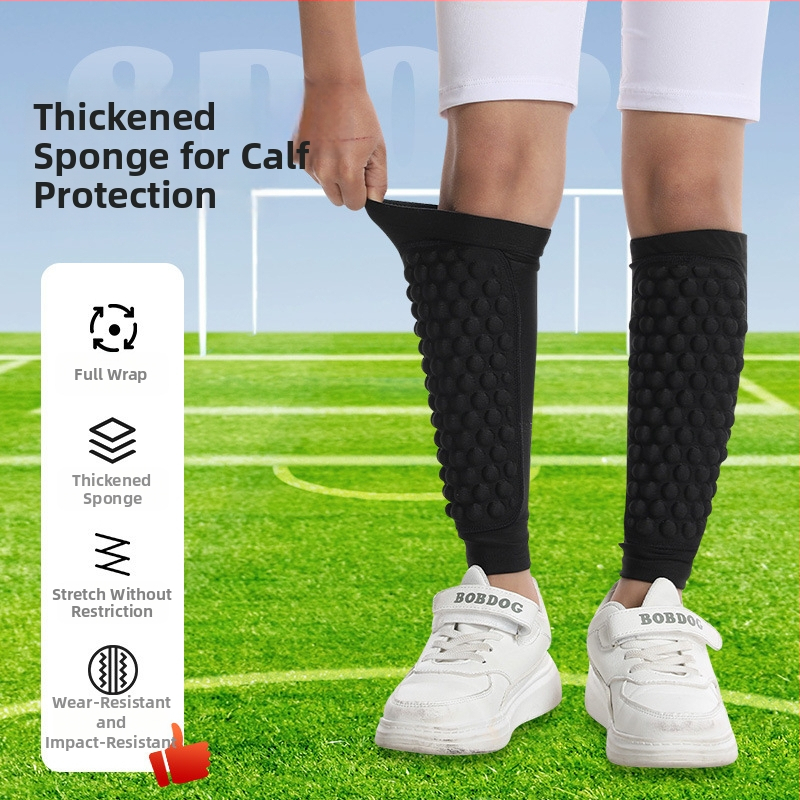 Deti chrániče holene na futbal – Spandex materiál, ochrana holene (Materiál: Spandex; Cieľová skupina: Deti; Ochranná zóna: Holene; Kategória: Ochranný chránič; Vhodné športy: Futbal, Basketbal, Behanie, Rugby, Skateboard)