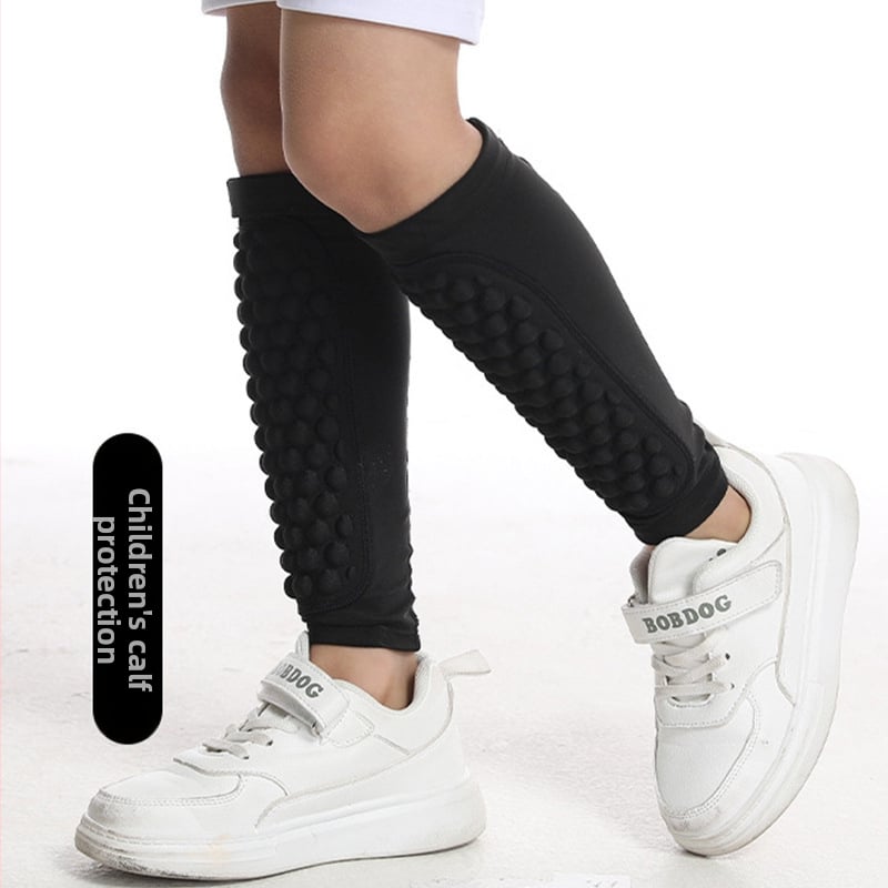 Deti chrániče holene na futbal – Spandex materiál, ochrana holene (Materiál: Spandex; Cieľová skupina: Deti; Ochranná zóna: Holene; Kategória: Ochranný chránič; Vhodné športy: Futbal, Basketbal, Behanie, Rugby, Skateboard)