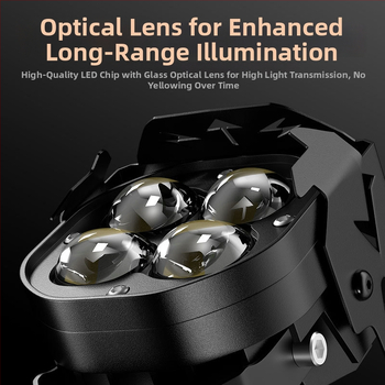 LED reflektor pre elektrické vozidlá, 20W, hliníkové puzdro, 12-85V, model MQ-270A30