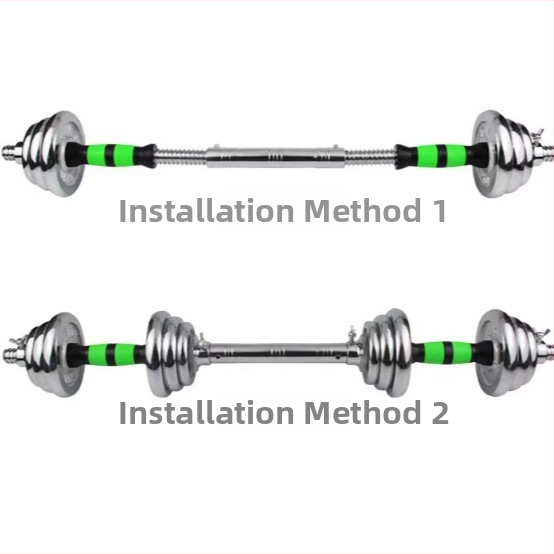 Jinbo Sports dzelzs hanteles savienojošā stienis – mājas fitnesa aprīkojuma piederums