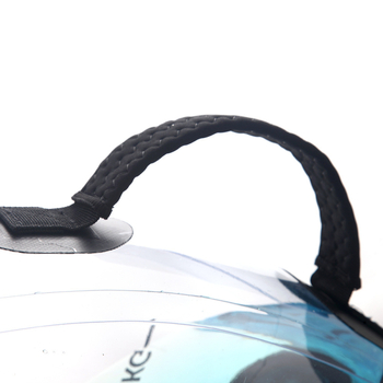 Etfans PVC guličková fitness lopta naplnená vodou — nafukovacia pre cvičenie celého tela