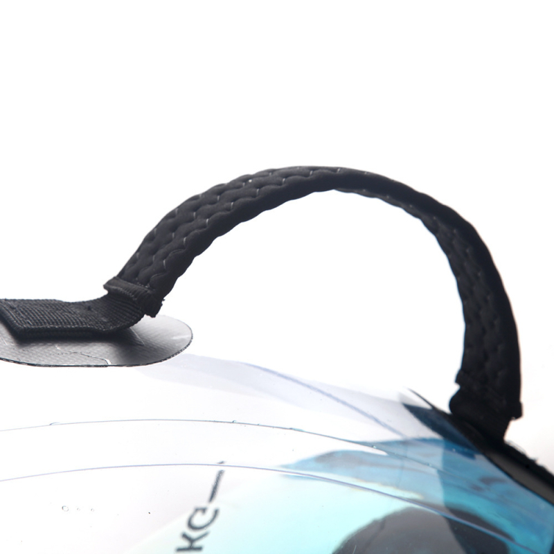 Etfans PVC guličková fitness lopta naplnená vodou — nafukovacia pre cvičenie celého tela