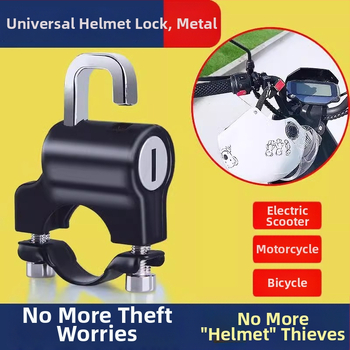 Qiwang Zámok prilby — Univerzálny zámok prilby, Model Helmet Lock, Číslo tovaru 12436, Štýl Modern Minimalist