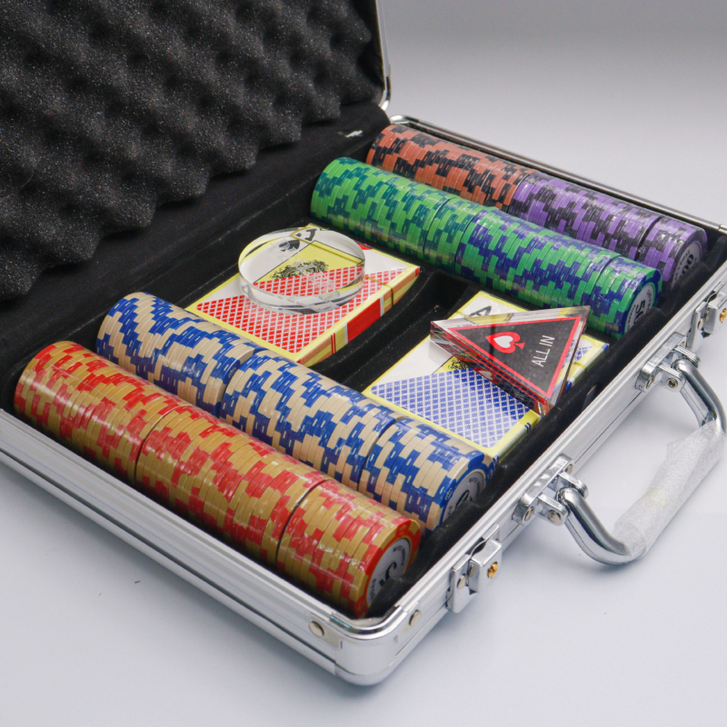 Changzhe čipu komplekts šaham un kāršu spēlēm – ABS čipsi