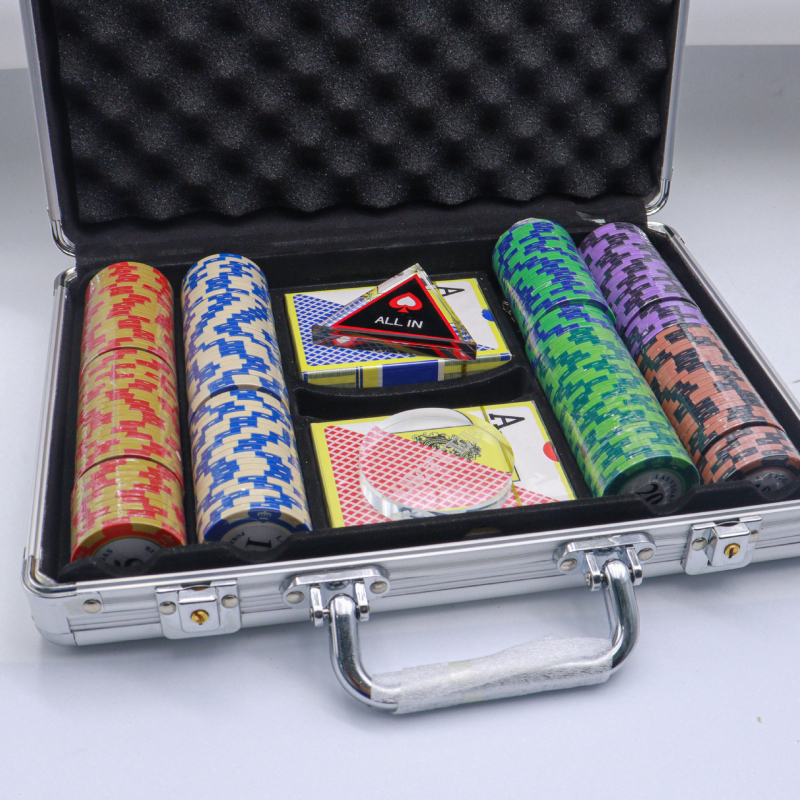 Changzhe čipu komplekts šaham un kāršu spēlēm – ABS čipsi