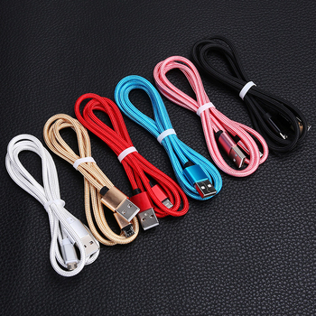 Καλώδιο USB 3-σε-1 από πλεγμένο νάιλον με Lightning, Micro USB και Type-C – γρήγορη φόρτιση, μέγιστη ισχύς φόρτισης 20W