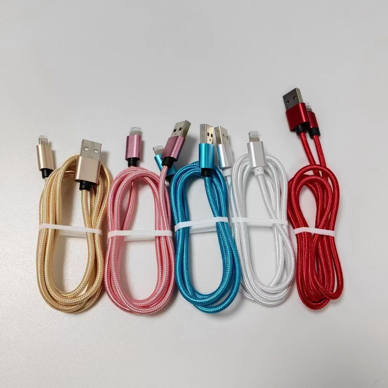 3-u-1 nylon kabel USB s Lightning, Micro USB i Type-C priključcima – brzo punjenje, maksimalni izlaz 20W
