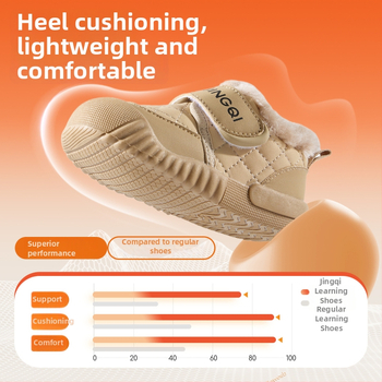 Detské zimné topánky pre batoľatá - Unisex, zapínanie na suchý zips, hrubá výstelka, vrchný materiál mikrovláknová koža, podrážka PVC