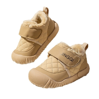 Detské zimné topánky pre batoľatá - Unisex, zapínanie na suchý zips, hrubá výstelka, vrchný materiál mikrovláknová koža, podrážka PVC