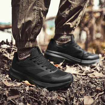 Unisex turistické topánky: nepremokavé, protišmykové, priedušné, horný materiál PU+Mesh, stredne vysoké
