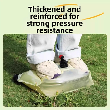 Vonkajšia zložiteľná vodná taška na kempovanie, vodeodolná tkanina, materiál PET-nylon-PE, objem 3L/5L/8L/10L