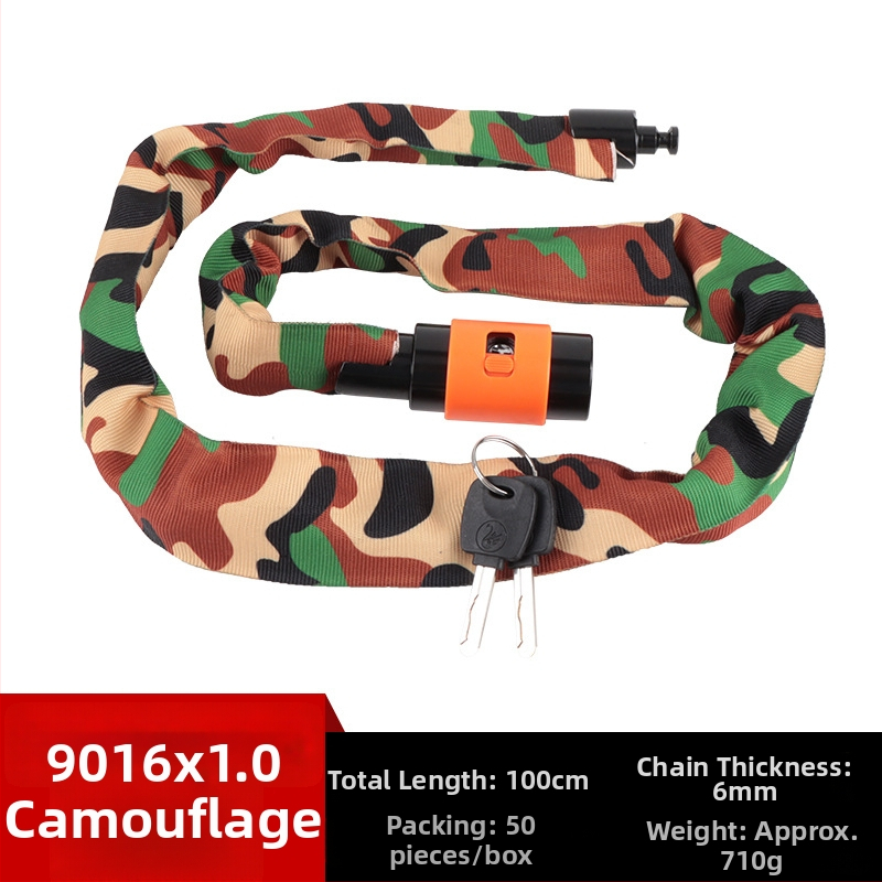 Mustang reťazový zámok na bicykel, manganová oceľ, 780 g, vhodný pre bicykel, elektrické vozidlo a motorku