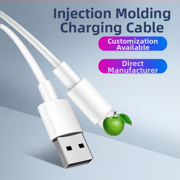 Lightning kabelis Apple iPhone 11 – patvarus USB greito įkrovimo kabelis, saugus greitas įkrovimas, 5V išvestis