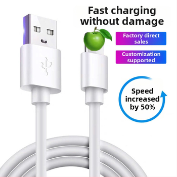 Lightning kabelis Apple iPhone 11 – patvarus USB greito įkrovimo kabelis, saugus greitas įkrovimas, 5V išvestis