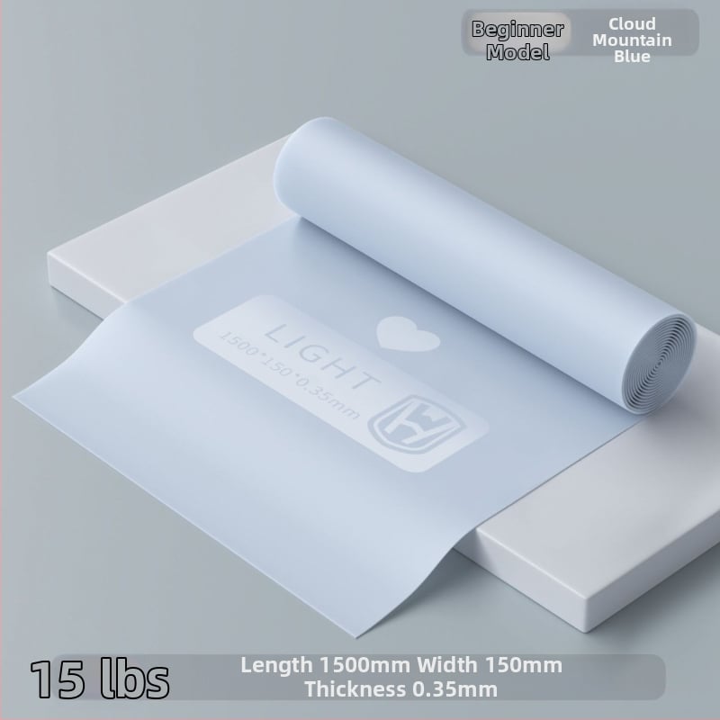 Odporový pás na jogu pre domáce použitie – materiál: TPE, značka: WOSWEIR