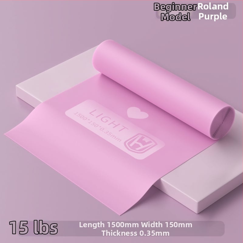 Odporový pás na jogu pre domáce použitie – materiál: TPE, značka: WOSWEIR