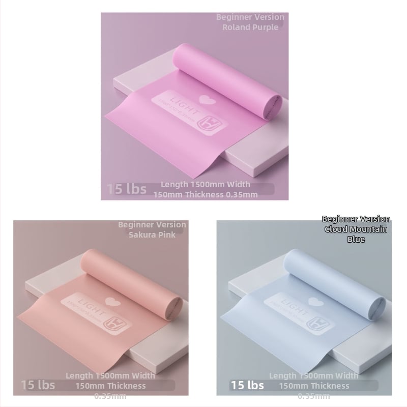 Odporový pás na jogu pre domáce použitie – materiál: TPE, značka: WOSWEIR