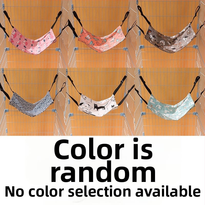 Lu Chong mačací hojdačkový pelech s fleecovou výstelkou, nastaviteľný, zavesiteľný