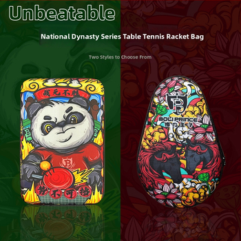 Prince Boli vízálló asztalitenisz ütőtaska, személyre szabható kivitel és nyomtatott logóval, tervezve a teniszezés felszerelésének tárolására.