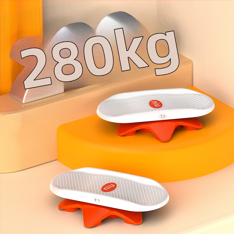 Atdalāms vidukļa griešanās disks ar dubultiem pedāliem – Liels fitnesa griešanās disks