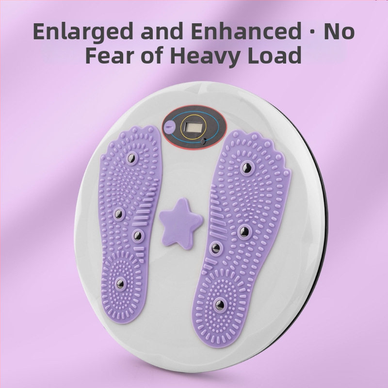 Juosmens pasukimo diskas su išmaniu skaitikliu, magnetinės rutuliukai, skaitiklis, PP medžiaga (kūno formavimas ir svorio netekimas)