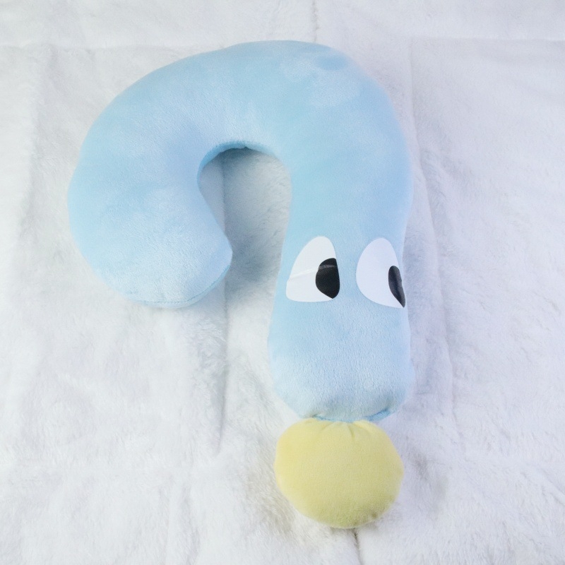 Μαξιλάρι κατοικίδιων σε σχήμα U από βελούδο για σκύλους – μαλακό, ελαστικό, άνετο για βαθύ ύπνο