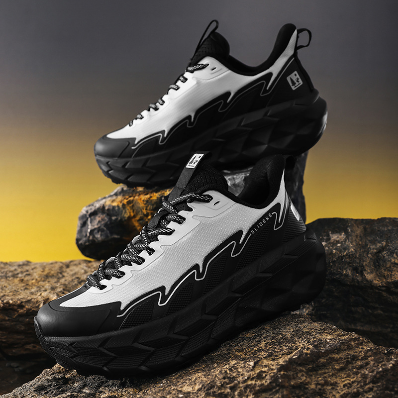 Turistické topánky – priedušné, ľahké, protišmykové, odolné voči opotrebeniu, PHYLON medzipodrážka