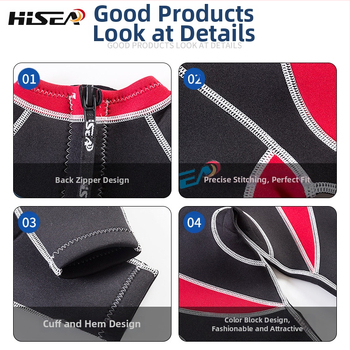 Jednodielna detská neoprénová kombinéza s dlhými rukávmi — 2,5 mm, teplá, vhodná pre potápanie a šnorchlovanie, celoročná