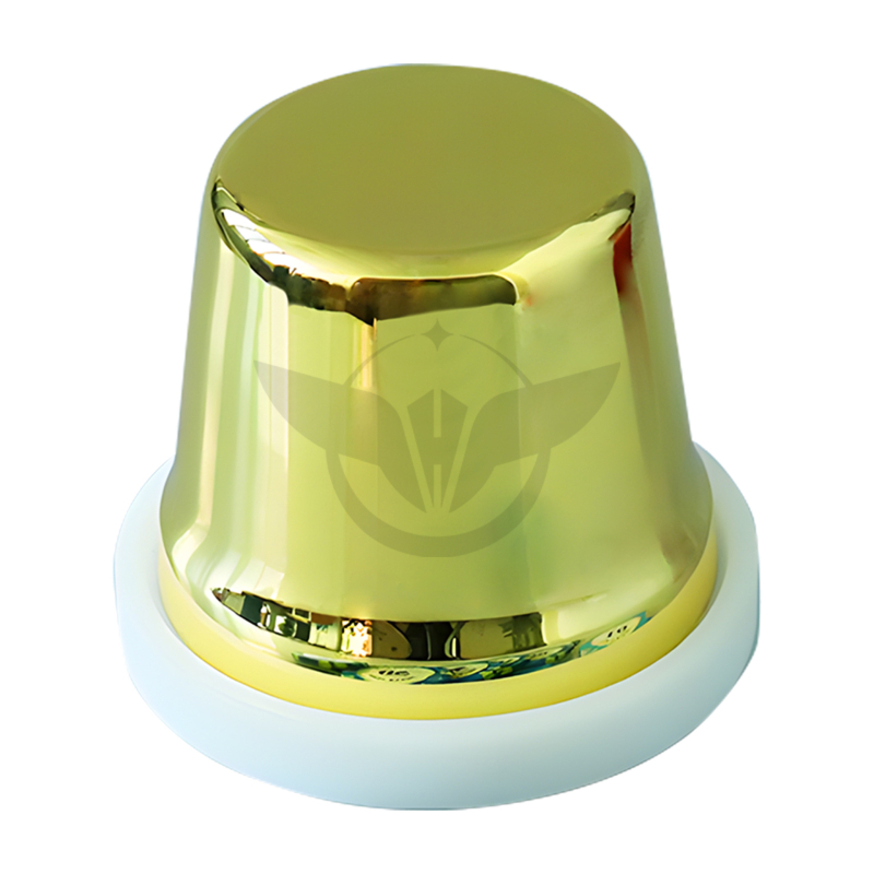 Metāla un akrila konstrukcijas kausa komplekts ar pamatni, modelis YH-6898, apaļo stūru dizains, piemērots šaham un kāršu spēlēm