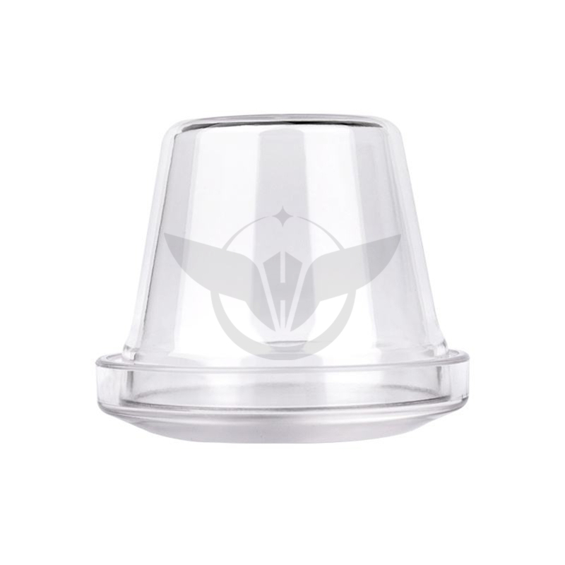 Metāla un akrila konstrukcijas kausa komplekts ar pamatni, modelis YH-6898, apaļo stūru dizains, piemērots šaham un kāršu spēlēm