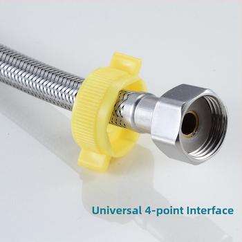 Hadica vstupu vody opletená z nehrdzavejúcej ocele 304, model 00, menovitý tlak 1.0, značka Yellow Nest, moderný štýl
