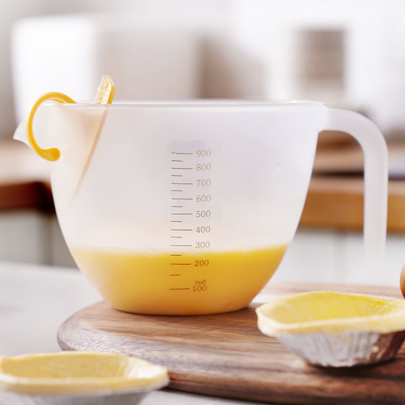 Šálka na filtráciu vajíčkovej tekutiny s meracou stupnicou, plastová, veľká kapacita, Defu, pôvod Yiwu
