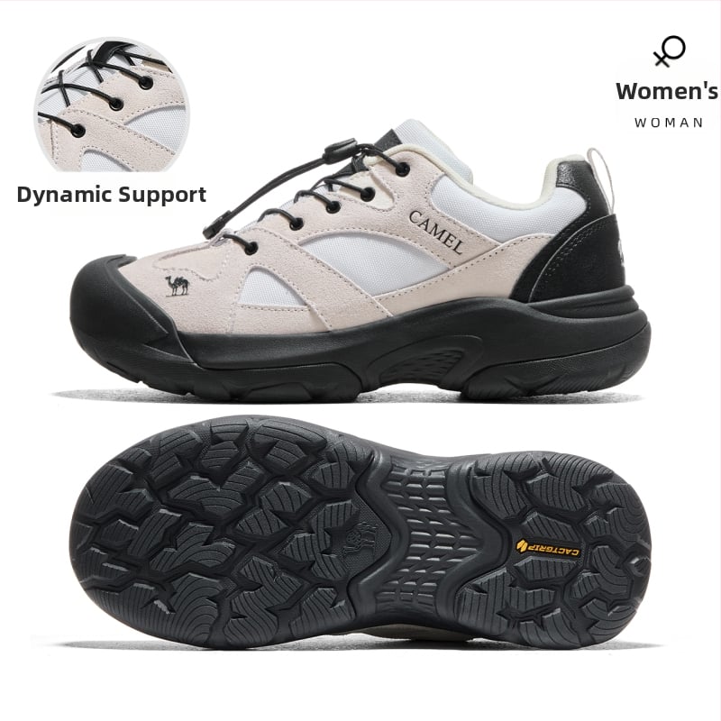 Camel turistické topánky – unisex, nízky vršok, priedušné, jednofarebné, na turistiku