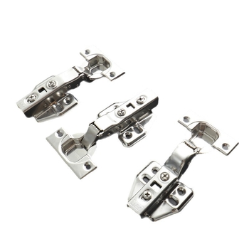 Pánt na šatník z nehrdzavejúcej ocele s hydraulickým tlmením, niklový povrch, kód Kg-g6