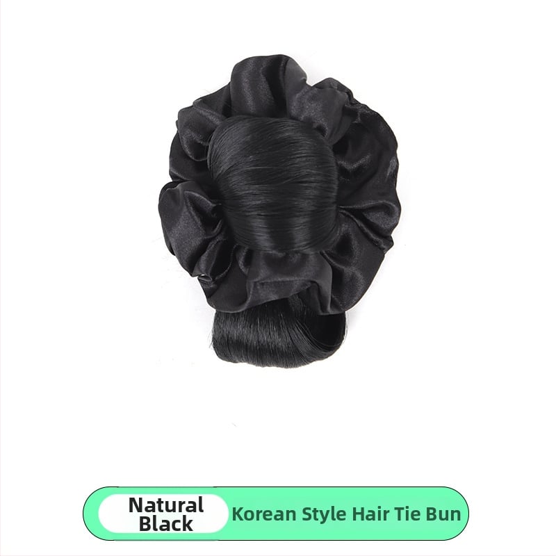 Parochňa s drdolom pre ženy – hodváb vysokoteplotný, krátka dĺžka, nie je možné farbiť ani trvalú úpravu