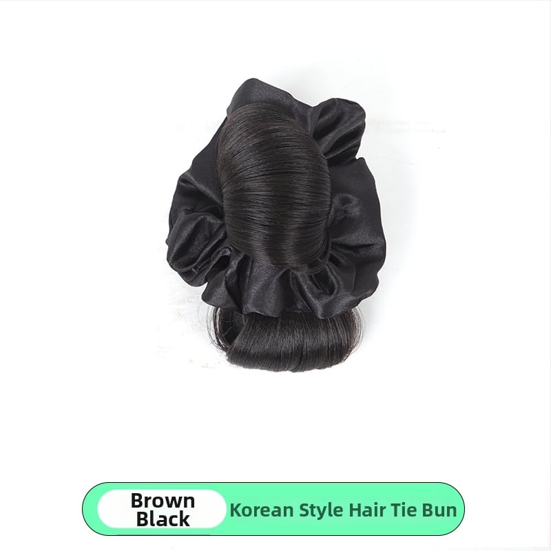 Parochňa s drdolom pre ženy – hodváb vysokoteplotný, krátka dĺžka, nie je možné farbiť ani trvalú úpravu