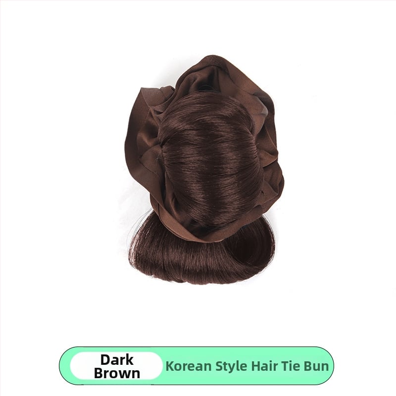 Parochňa s drdolom pre ženy – hodváb vysokoteplotný, krátka dĺžka, nie je možné farbiť ani trvalú úpravu