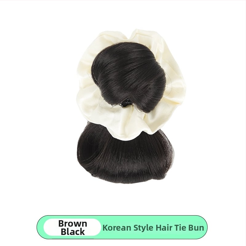 Parochňa s drdolom pre ženy – hodváb vysokoteplotný, krátka dĺžka, nie je možné farbiť ani trvalú úpravu