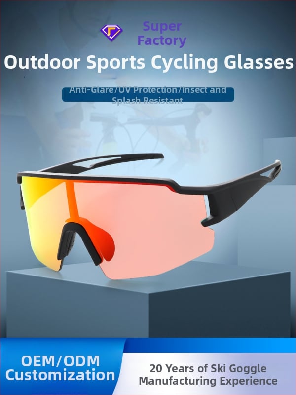 Goggles YL722 od Kairui – PC materiál, vetruodolné, polorámové okuliare, unisex