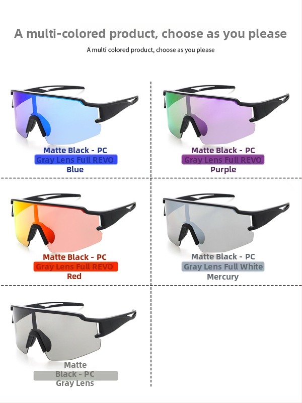 Goggles YL722 od Kairui – PC materiál, vetruodolné, polorámové okuliare, unisex