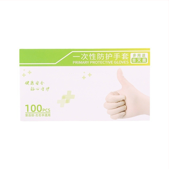 Jednorazové rukavice z CPE s dlhými rukávmi, protišmykové, hrúbka 0,7 mm, jednoliaty vzor, 2 roky životnosti