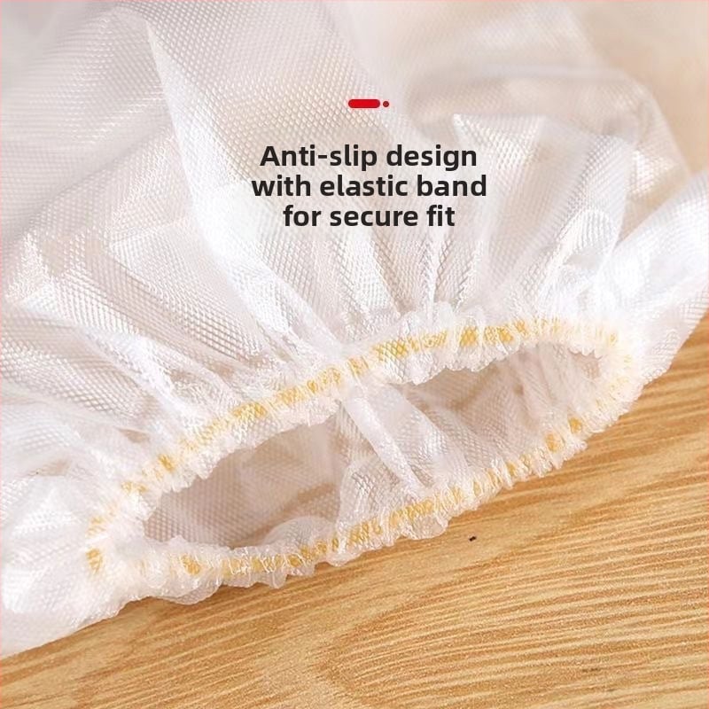 Jednorazové rukavice z CPE s dlhými rukávmi, protišmykové, hrúbka 0,7 mm, jednoliaty vzor, 2 roky životnosti