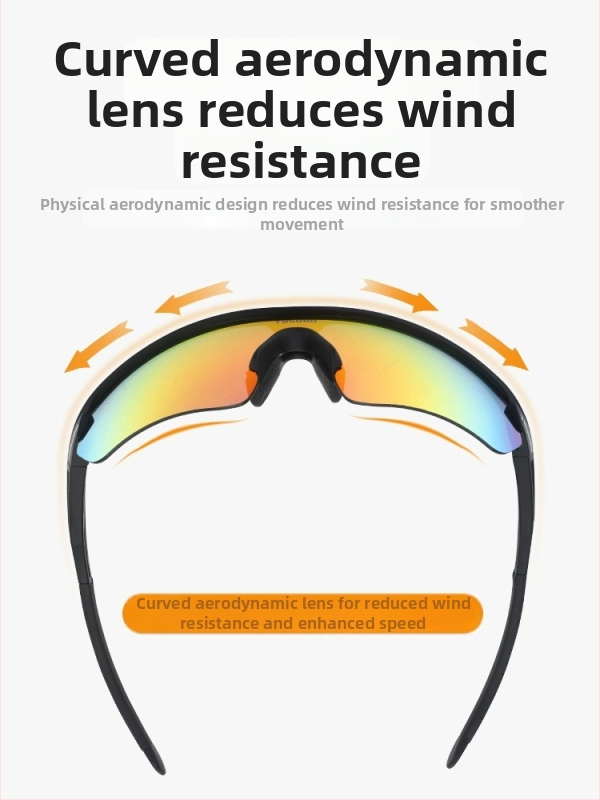 Cyklistické okuliare Tosuod SS-850, polarizované šošovky, PC šošovky + PC rám, kompatibilné s okuliarmi s čelenkou
