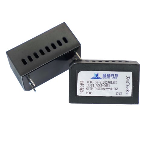 AC-DC modul SG-S1203A01AZ, 12V výstup, Priemyselnej triedy, SIGMOD LABS