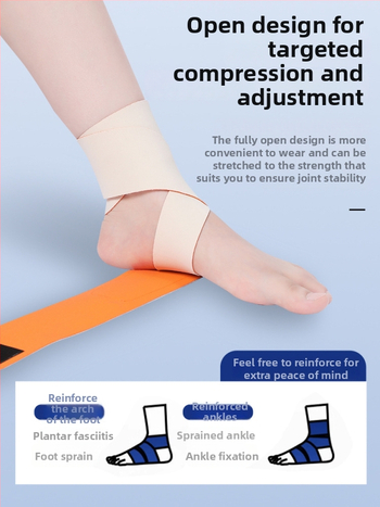 Tartiini bandáž členka, spandex materiál, univerzálne použitie, ochrana členka pre beh, fitnes a bicyklovanie