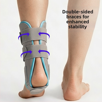 Chaochi členková ortéza s gélovým balením na zotavenie po vyvrtnutí, kompresná podpora členka, nastaviteľný ochranný návlek