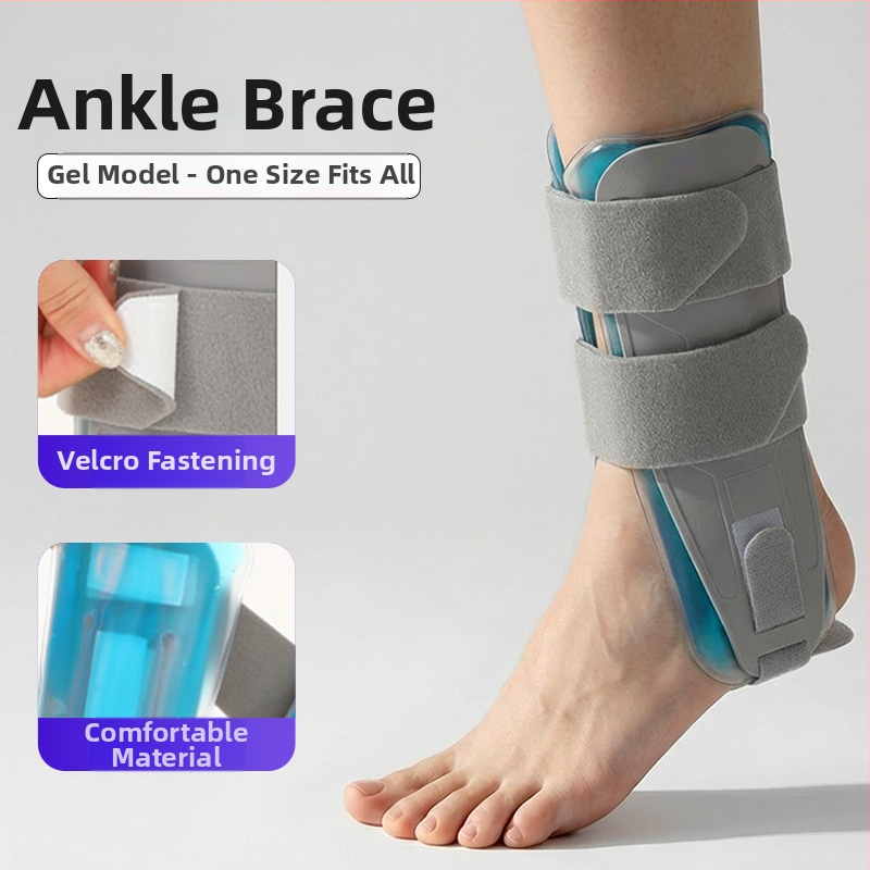 Chaochi členková ortéza s gélovým balením na zotavenie po vyvrtnutí, kompresná podpora členka, nastaviteľný ochranný návlek