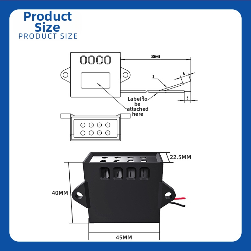 TRUMPXP jonų generatoriaus modulis naminių gyvūnėlių oro valytuvui, DC12V, UL sertifikuotas, modelis TFB-Y102DJ1, dezinfekcija ir oro valymas